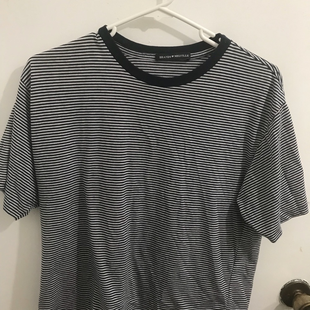 Brandy Melville Thin Stripe T Shirt